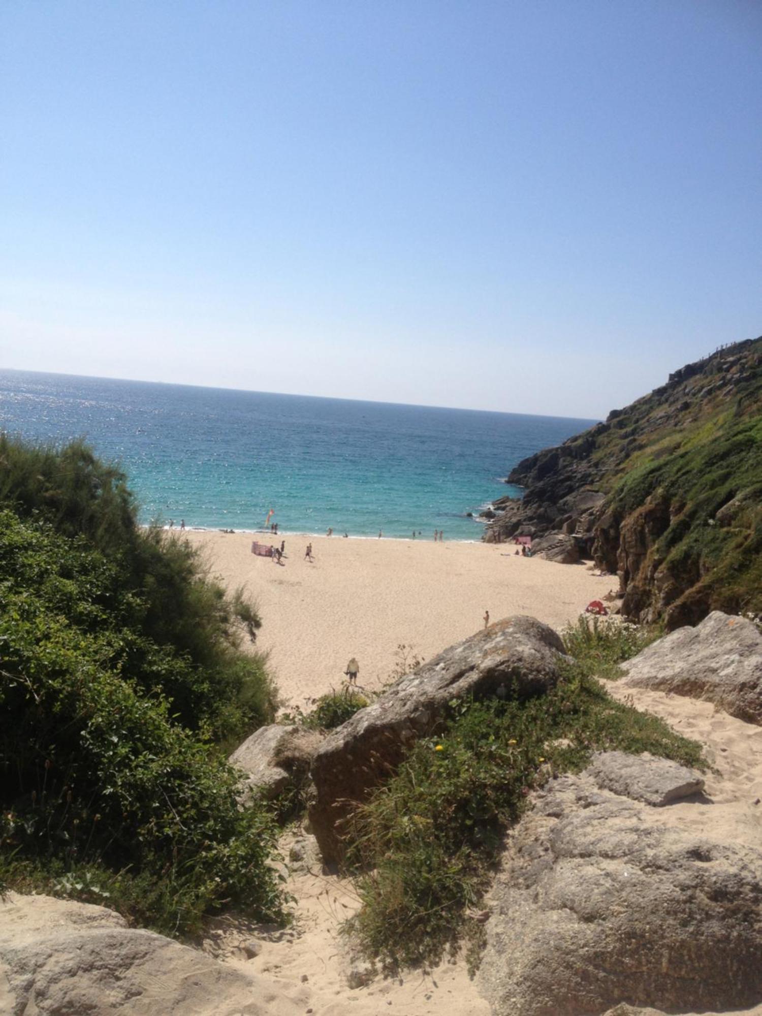 Roselands Caravan Park, Nr Lands End, Cornwall سانت جَست المظهر الخارجي الصورة