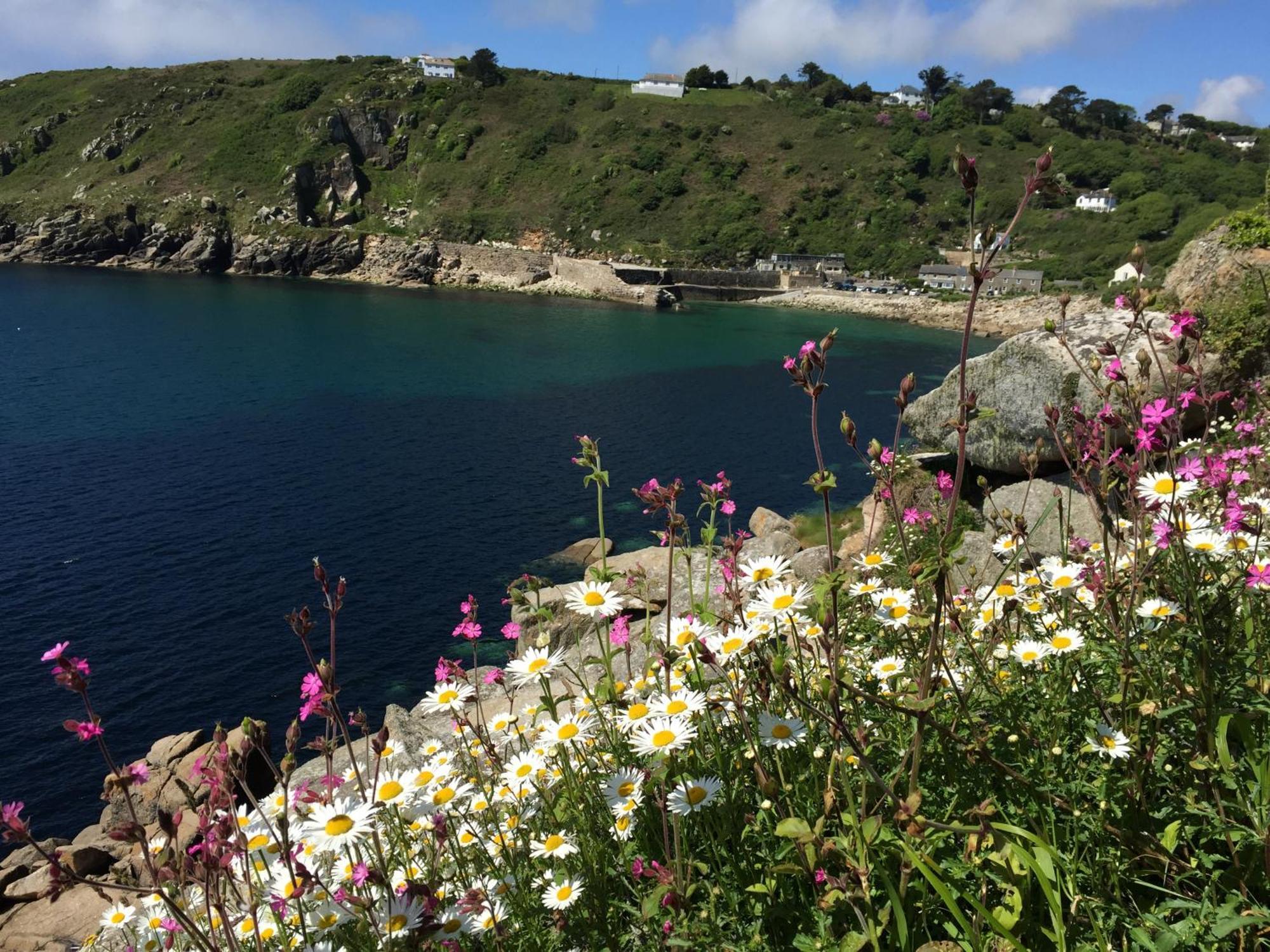 Roselands Caravan Park, Nr Lands End, Cornwall سانت جَست المظهر الخارجي الصورة