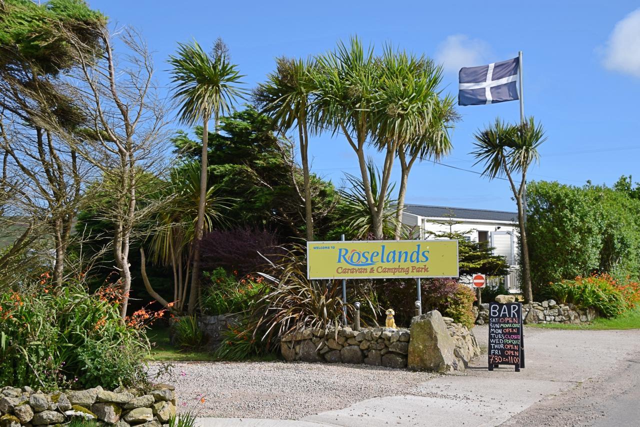Roselands Caravan Park, Nr Lands End, Cornwall سانت جَست المظهر الخارجي الصورة